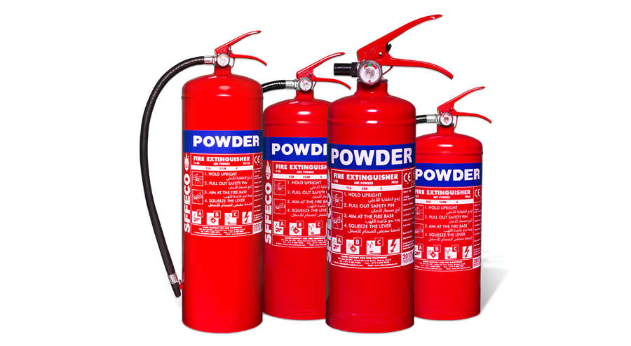 SFFECO 1kg ABC Dry Powder Fire Extinguisher (Model PD1)