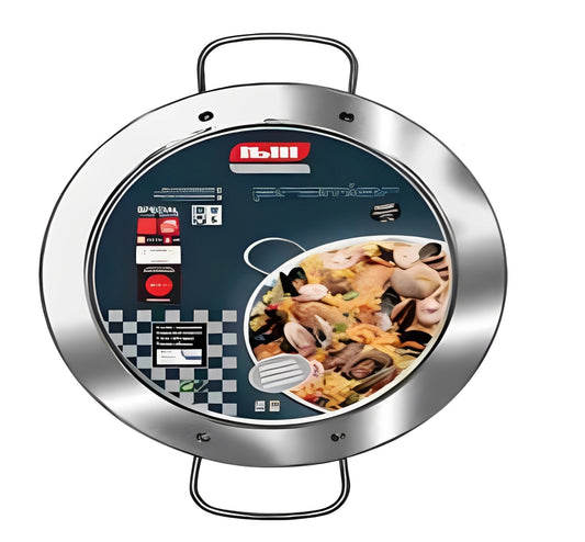 Premium Non-Stick Paella Pan Induction, Electric & AGA Compatible
