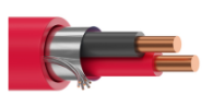 Multi-Conductor - Power-Limited Fire Protective Signal Circ Cabl, 2 Cdrs Cable 22 AWG (Mtr)