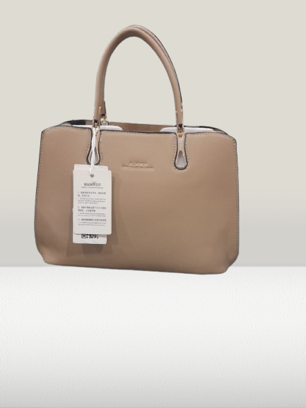Graceful Camel-Colored Handbag for Ladies