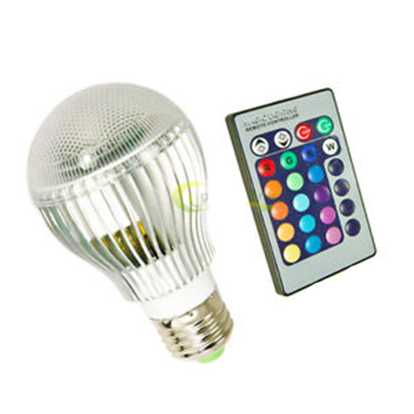 Remote Control LED Bulb Color Your Space with a Click