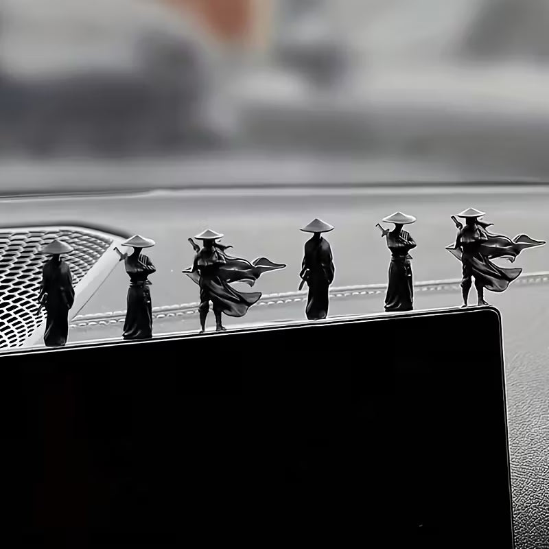 Purilite Select 6pcs Set of "Jianghu Qingyi" Martial Arts Character Figurines