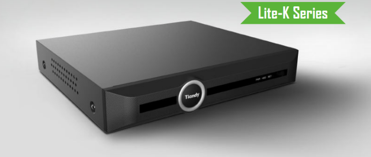 TC-R3110 Spec: I/B/L/Eu/V1.1 Tiandy Superlite Cube 10ch NVR 1HDD 6MP Rec.