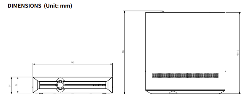 "TC-R3880 Spec: I/B/N/V4.0 Tiandy Pro, Pro 80ch NVR 8HDD 12MP Rec."