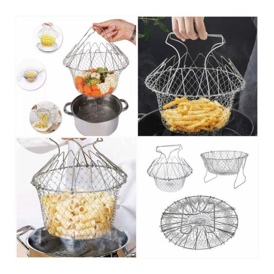 Frying Basket Durable Stainless Steel