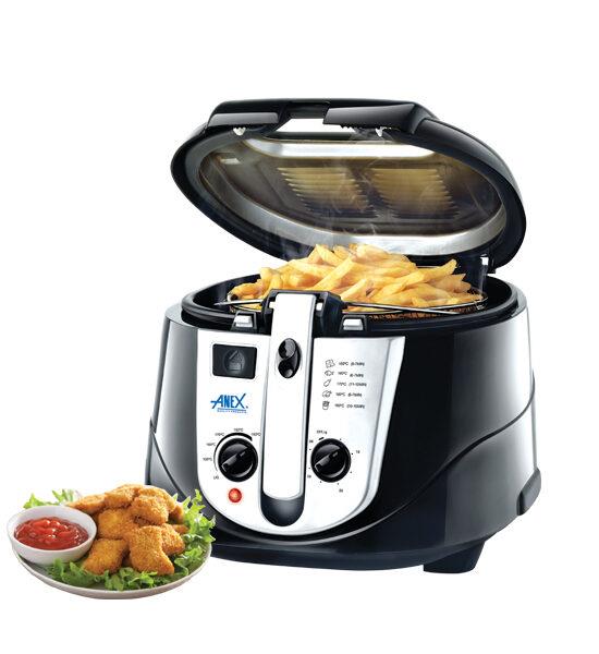 Deep Fryer 1800W | Cool-Touch Design with Adjustable Thermostat