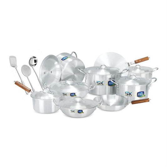 19-Piece Aluminum Wedding Cookware Set