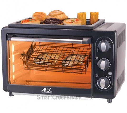 TT Oven Toaster 1600W | Deluxe Multi-Function Oven with Timer