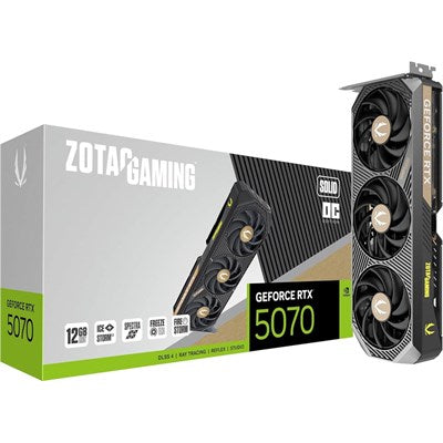 ZOTAC Gaming GeForce RTX 5070 Solid OC Video Graphics Card