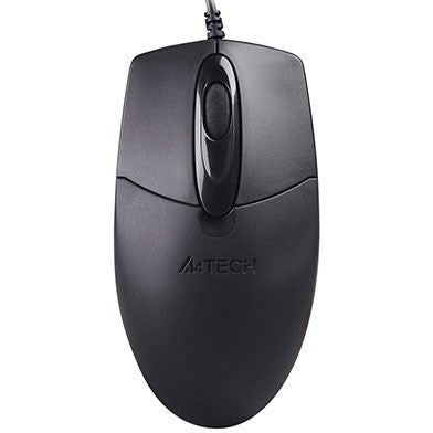 A4Tech OP-720S Wired Silent Click Mouse Black
