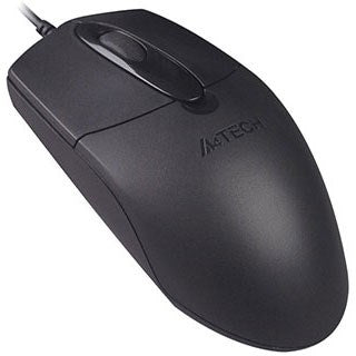 A4Tech OP-720S Wired Silent Click Mouse Black