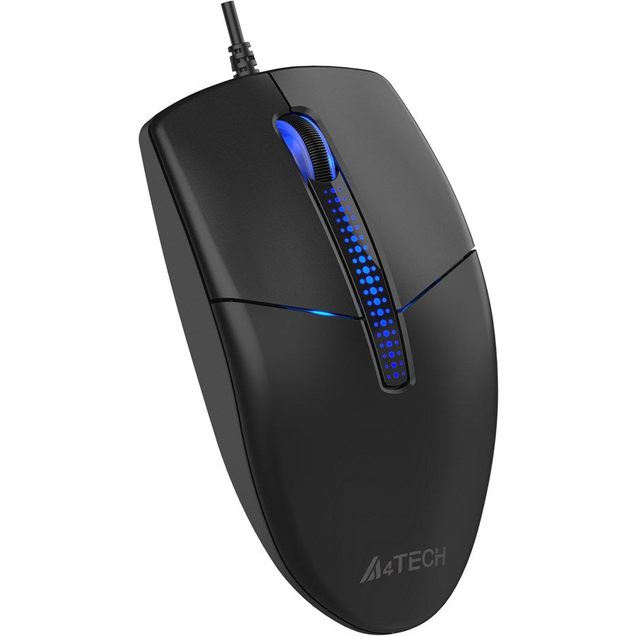 A4Tech N-530S Illuminate Mouse 1200 DPI Black