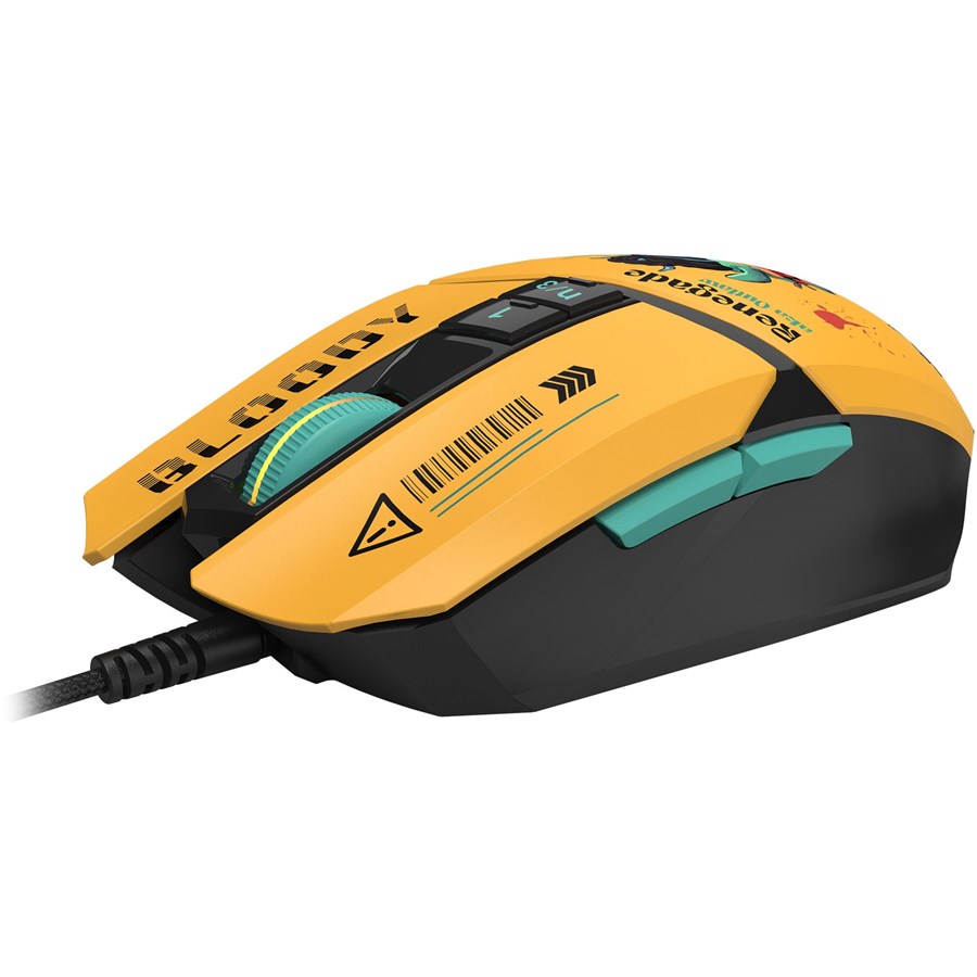 A4Tech Bloody W63 Max Renegade RGB Gaming Mouse
