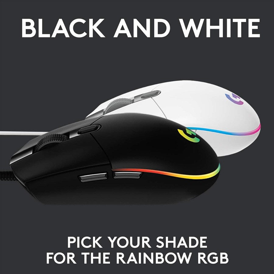 Logitech G102 Lightsync RGB 6-Button Gaming Mouse