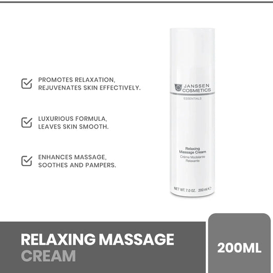 Janssen - Relaxing Massage Cream 200 ml