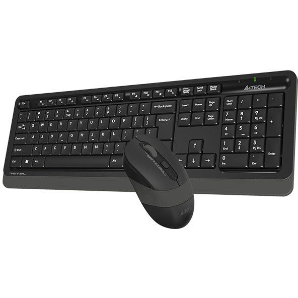 A4Tech Fstyler FG1010S 2.4G Power-Saving Wireless Desktop Set Grey