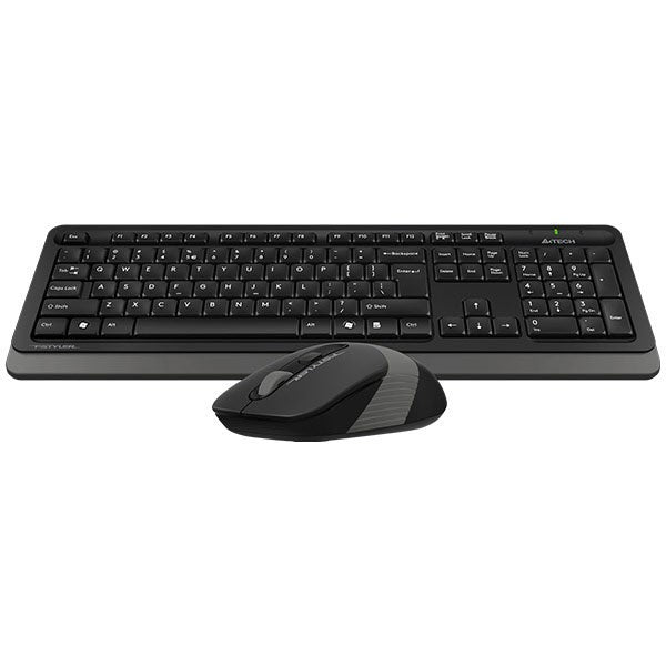 A4Tech Fstyler FG1010S 2.4G Power-Saving Wireless Desktop Set Grey