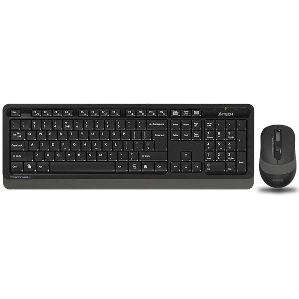 A4Tech Fstyler FG1010S 2.4G Power-Saving Wireless Desktop Set Grey