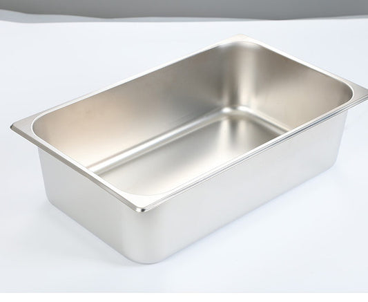 Hotel Pan / Food Container – Imported Stainless Steel (13" x 10" x 4")