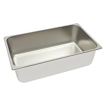 Hotel Pan / Food Container – Imported Stainless Steel (13" x 10" x 4")