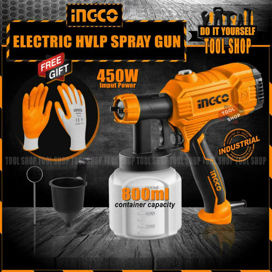 INGCO HVLP Electric Spray Machine 450W SPG3508