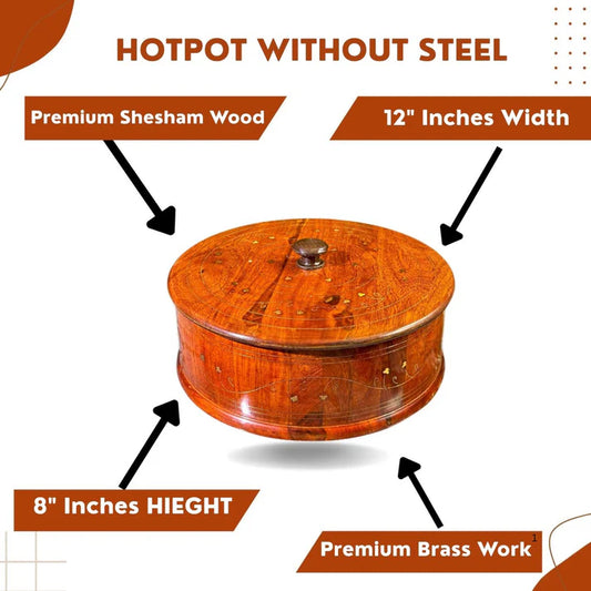 WOODSY Traditional Wooden Hotpot