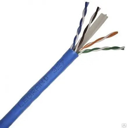4 Pair U/UTP PVC 24 AWG CAT 6 Networking Cable (Blue)