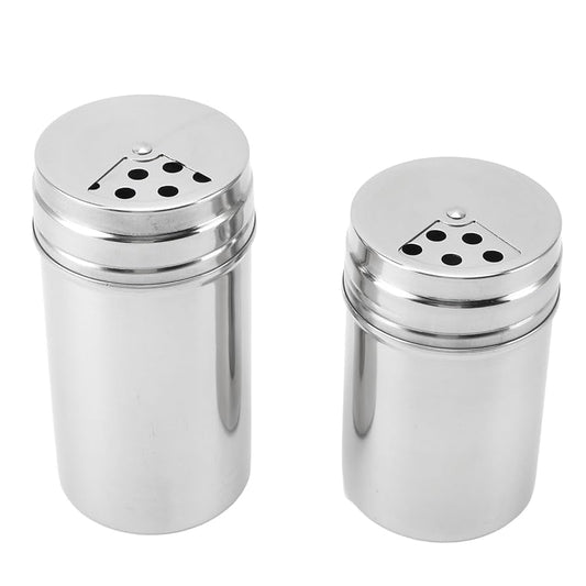 Salt and Pepper Pot – Stainless Steel