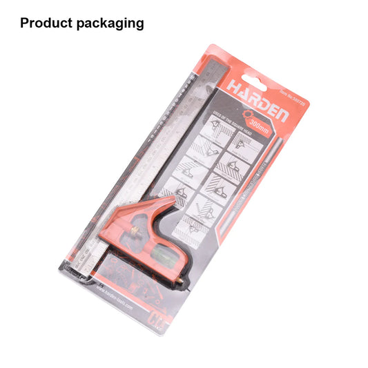 Harden Combination Square with Aluminium Base