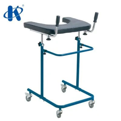 KY9702 Aluminum Walker With Handles  Wheels