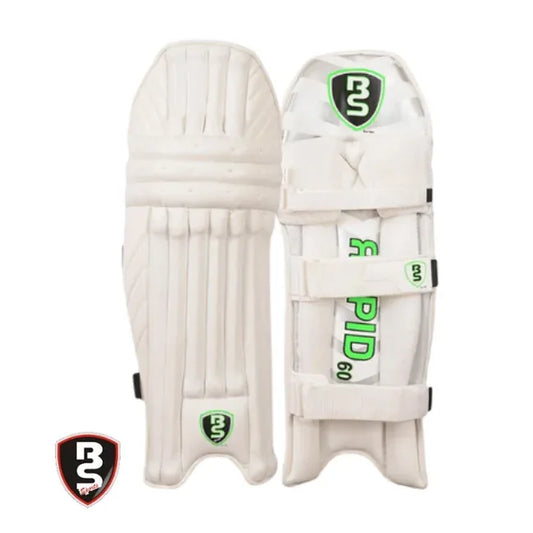 BS Rapid 60 Batting Pads Lightweight & Stylish Protection for Club and Junior Cricketers