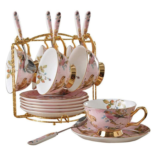 Saucer Duos Elegant Teacup & Saucer Set for Everyday Sophistication