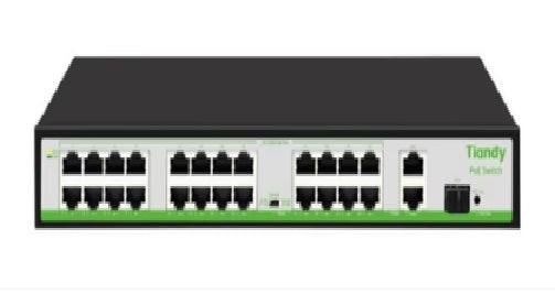 TC-P3S027 Spec:2/M/HP 24 Port PoE Switch (New Arrival)