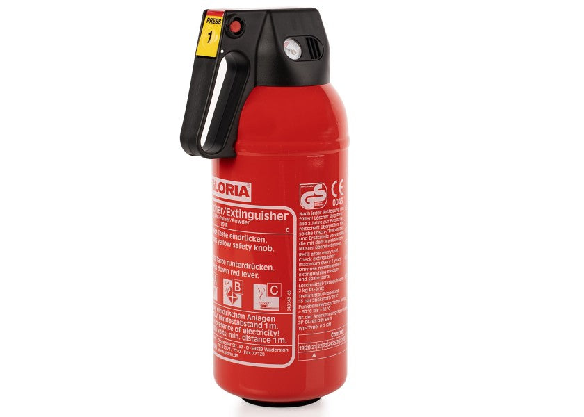 Gloria 2kg ABC Dry Powder Fire Extinguisher