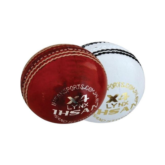 Ihsan Lynx X-4 Cricket Ball (Pack of 6)