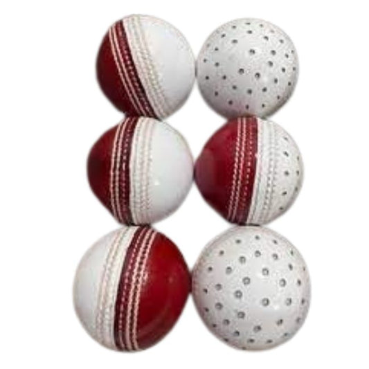 Cricket Swing Leather Ball (Pack of 6)