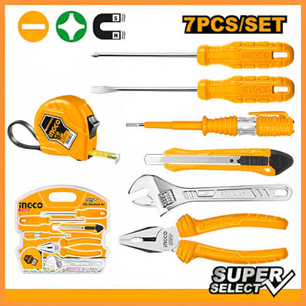 INGCO 7-Piece Hand Tool Set (HKTH10807)