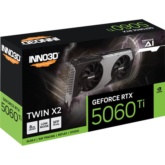 INNO3D GeForce RTX 5060 Ti 8GB TWIN X2 Compact Power