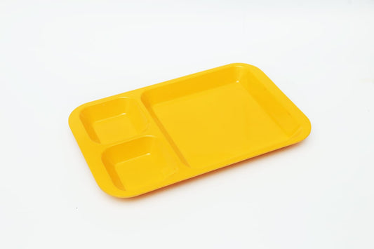 Burger Serving Platter " 3 Partision "