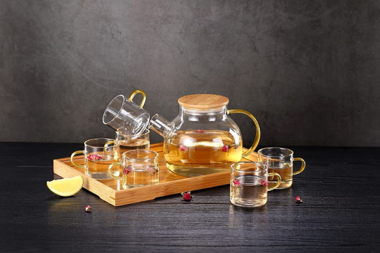 Premium Heat-Resistant Tea & Coffee Serving Set 8 PCS