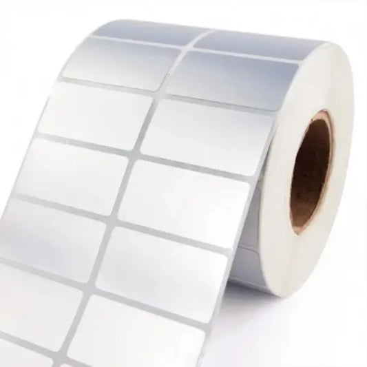 Aluminum Barcode Label 50x25mm