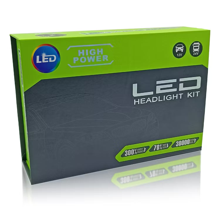 H4 LED Headlight Bulb Kit