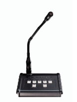 5 Zone Paging Station Zone music on/off CHIME on/off Output level meter