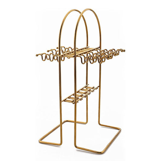 Elegant Gold Dinnerware Set 24-Piece Cutlery Set for 6 People