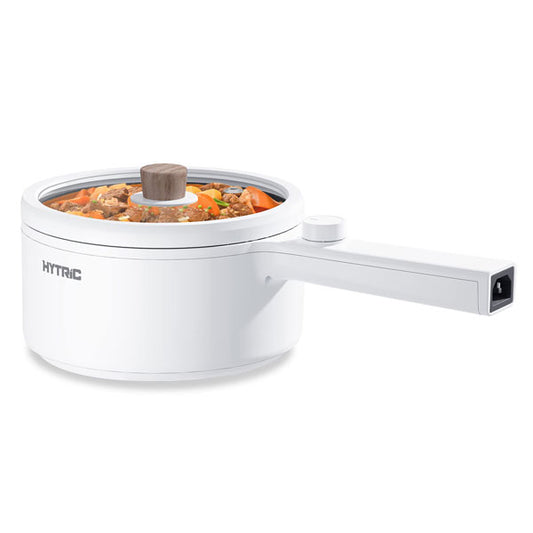 Portable Electric Saucepan 2L Non-Stick Multi-Function Cooker