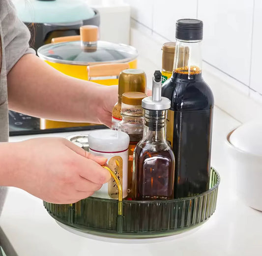 360° Rotating Cosmetic Display Case