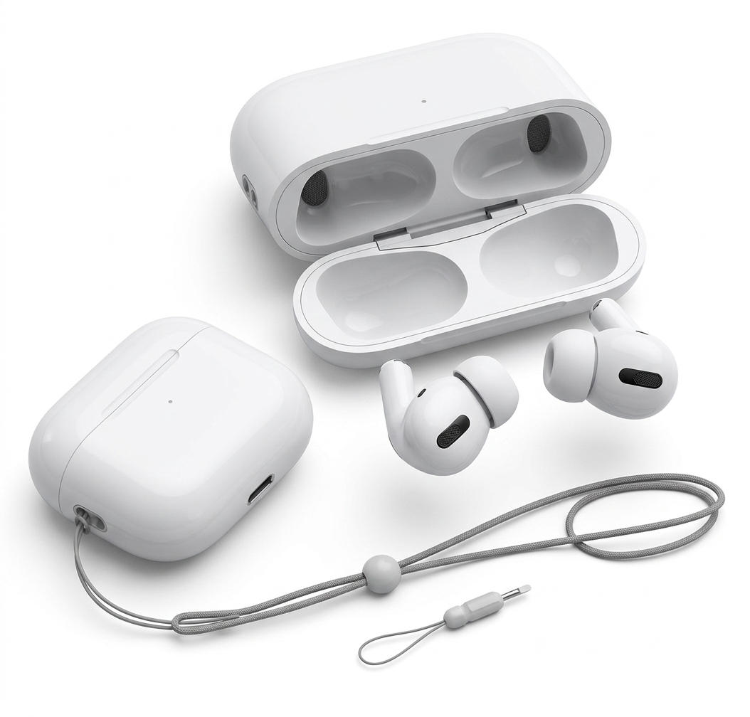 Air Pro 2nd Gen TWS Bluetooth Wireless Earbuds Noise Cancellation Dual Earphones with Charging Case