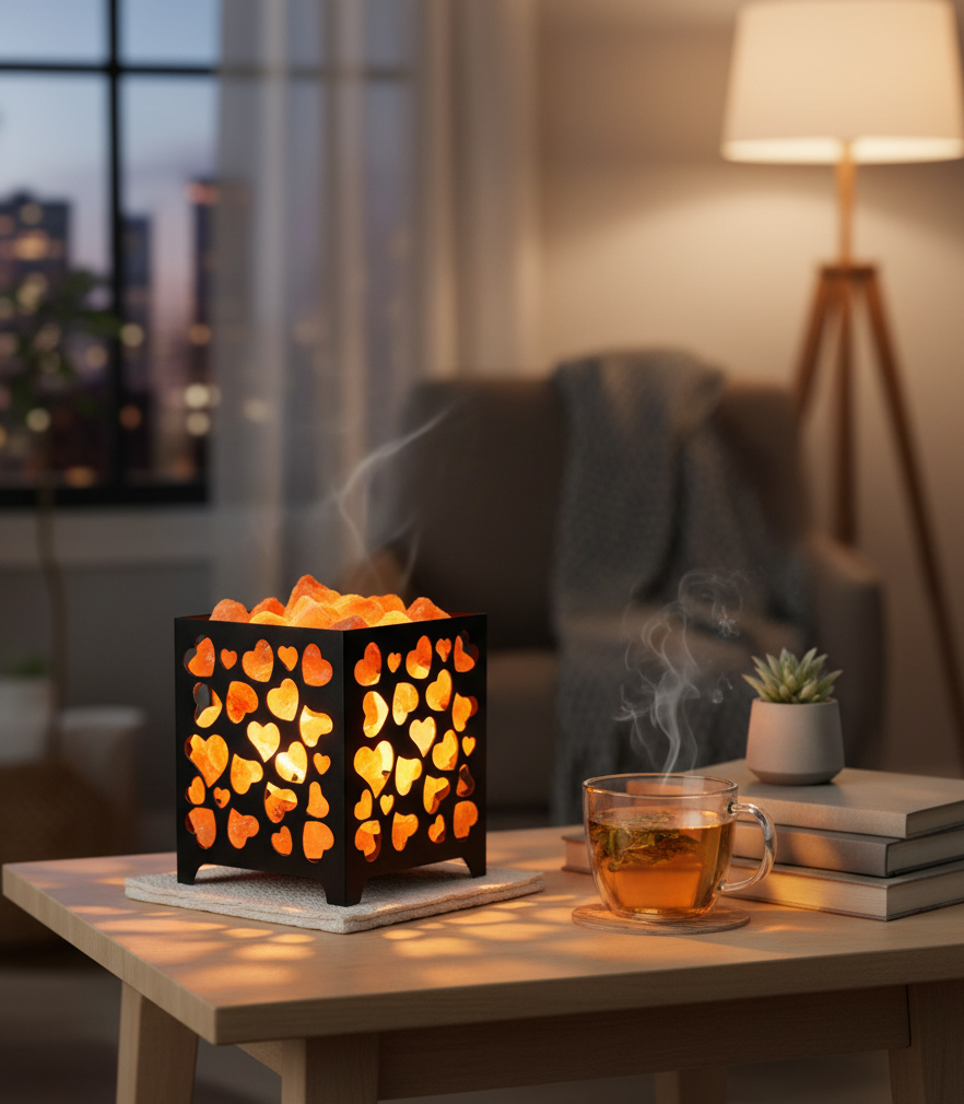 Salt Basket Lamp (Laser-Cut Design)