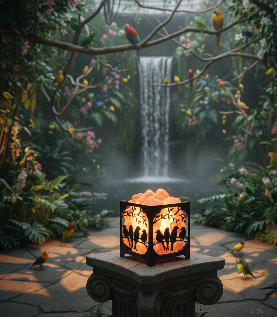 Salt Basket Lamp (Laser-Cut Design)