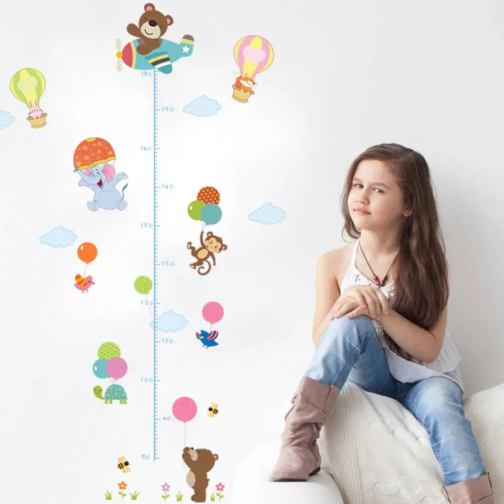 Purilite Select Cartoon Height Measure Wall Sticker